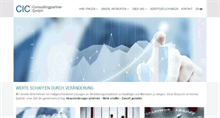 Desktop Screenshot of cicpartner.de
